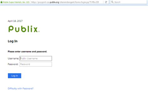 org PASSport Employee website. . Publix org sign in